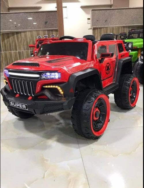 AKKUMULÁTOROS, ÖNKORMÁNYZÁSÚ, 4WD-S AUTÓ + TÁVIRÁNYÍTÓ SZÜLŐKNEK