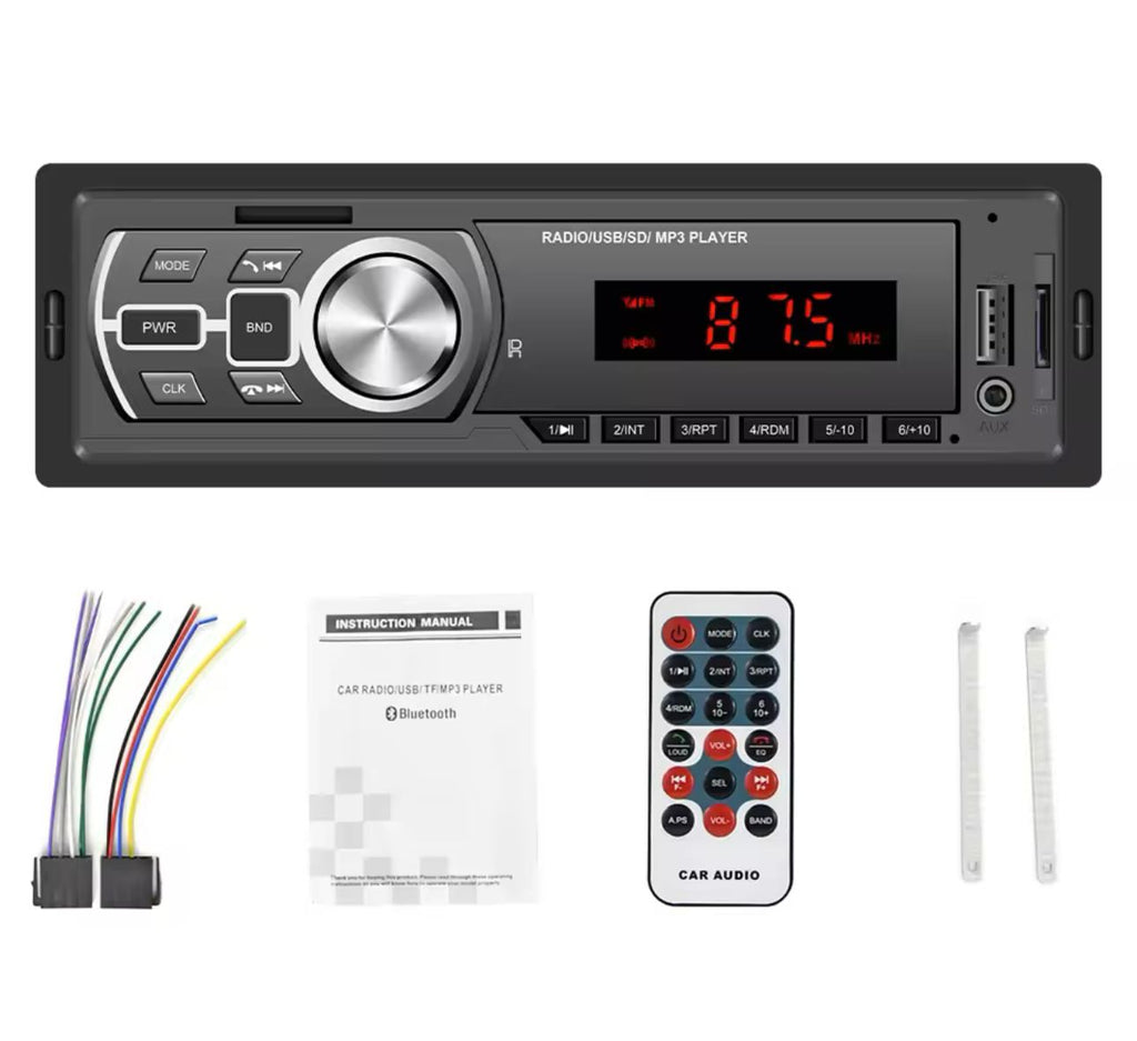 BLUETOOTH MP3 AUTÓRÁDIÓ TÁVIRÁNYÍTÓVAL