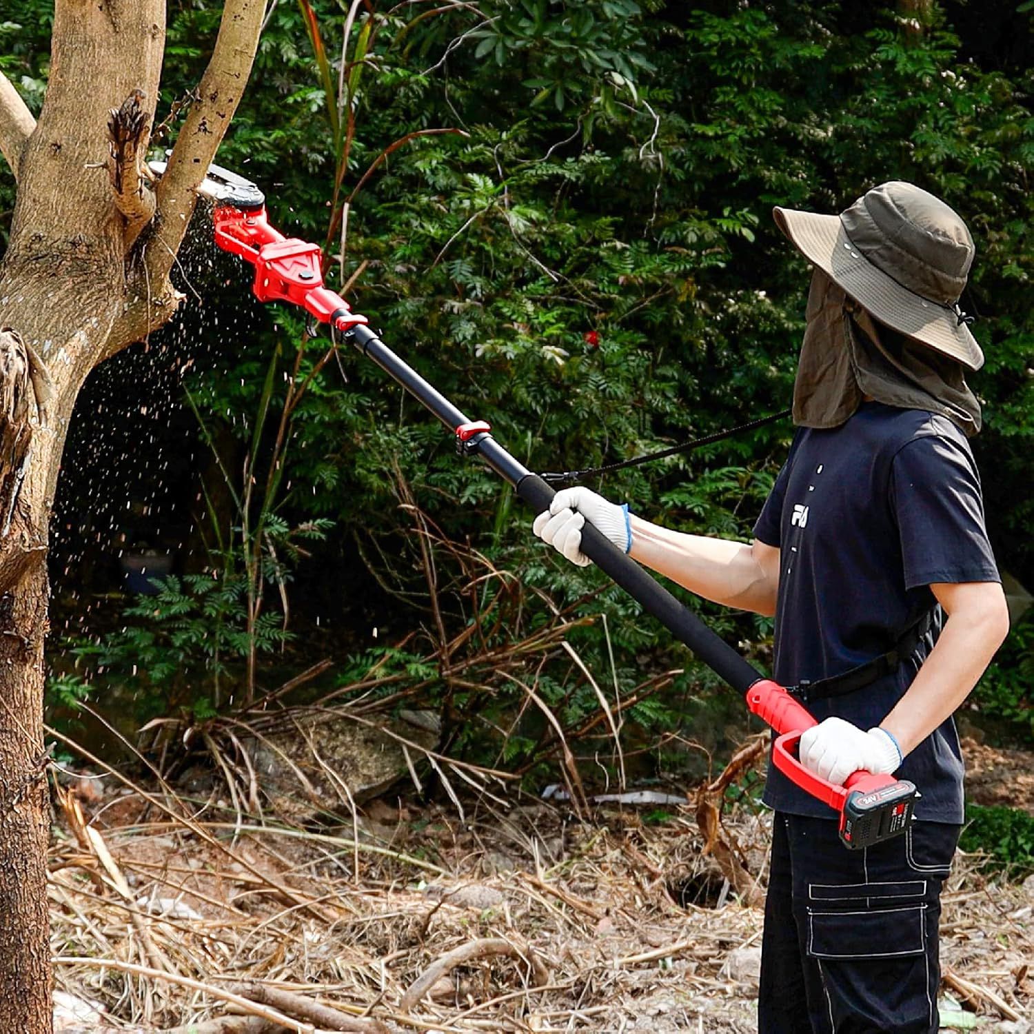 TELESZKÓPOS HOSSZABBÍTÓ AKKUS FŰRÉSZHEZ ÉS AKKUS OLLÓHOZ 2,5 M