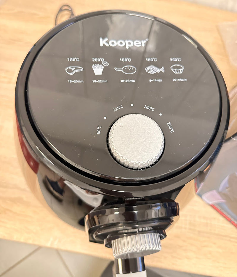 Kooper forrólevegős fritőz 2,8 literes