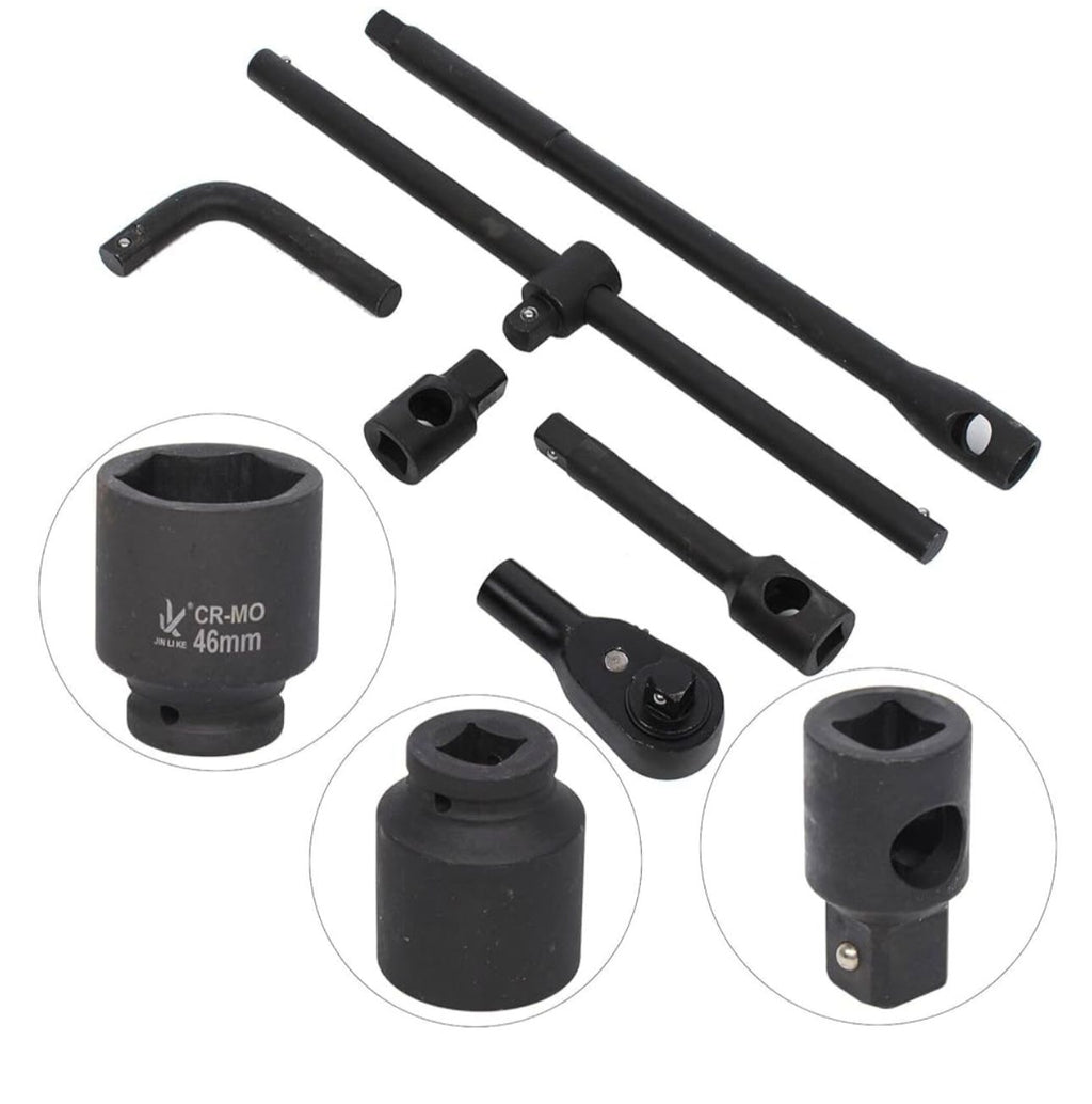 Ütvecsavarhúzó dugókulcs készlet 8–32 mm 1/2"