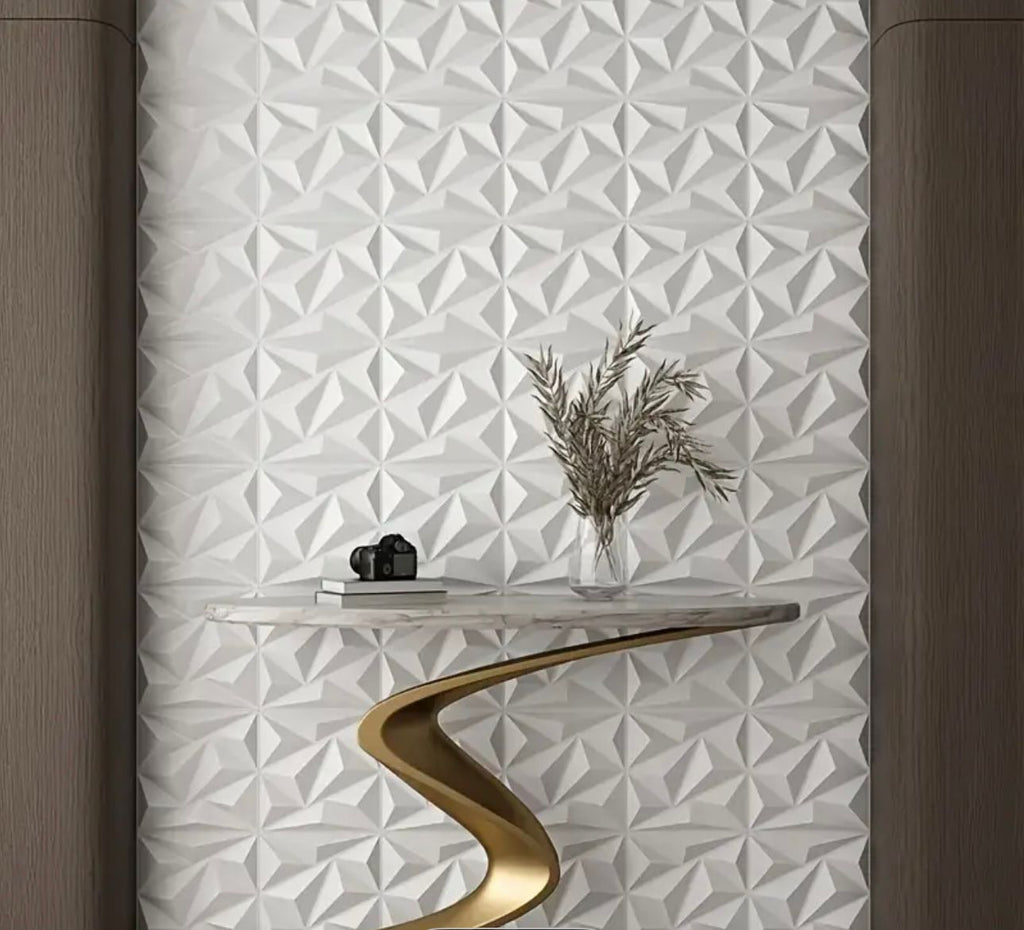 3D falpanelek - Geometrikus minta - 10 darab