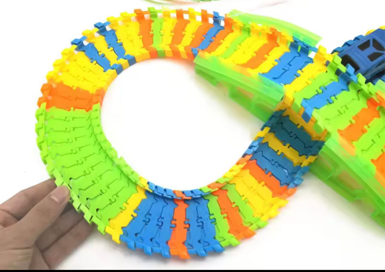 Világító versenypálya – 121 darab