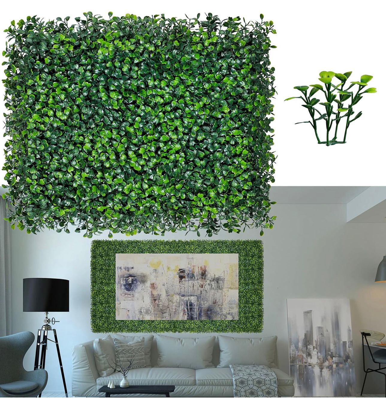 Prémium mű zöld kerítés Green