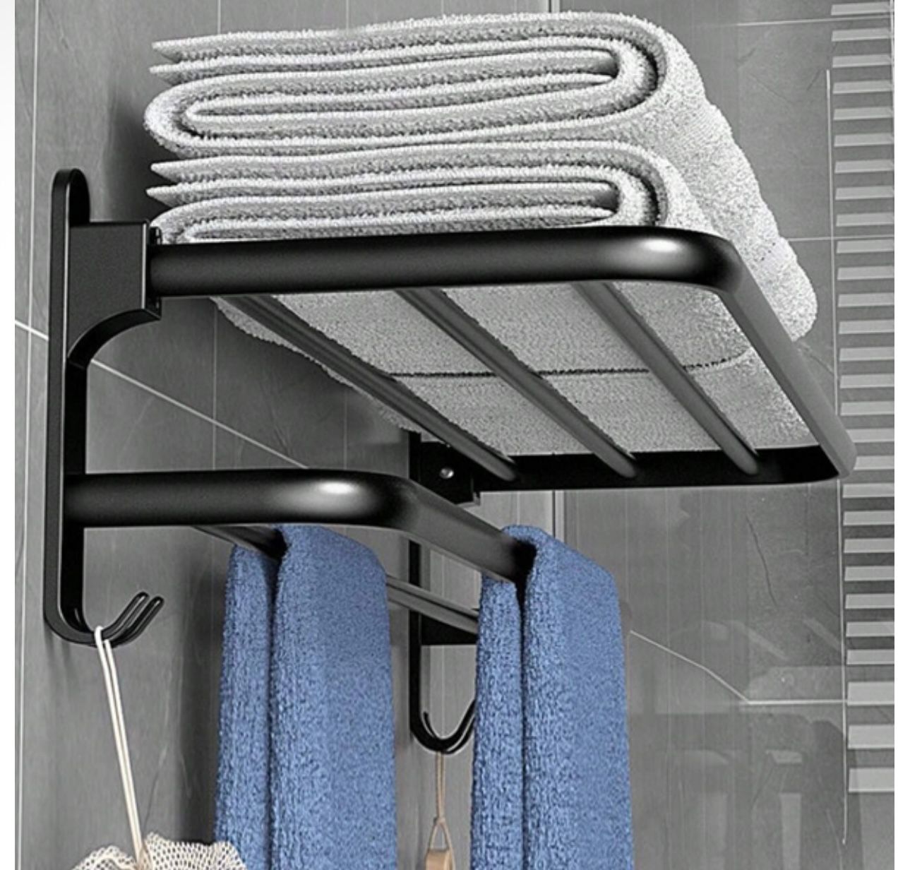 Fali fürdőszobai polc