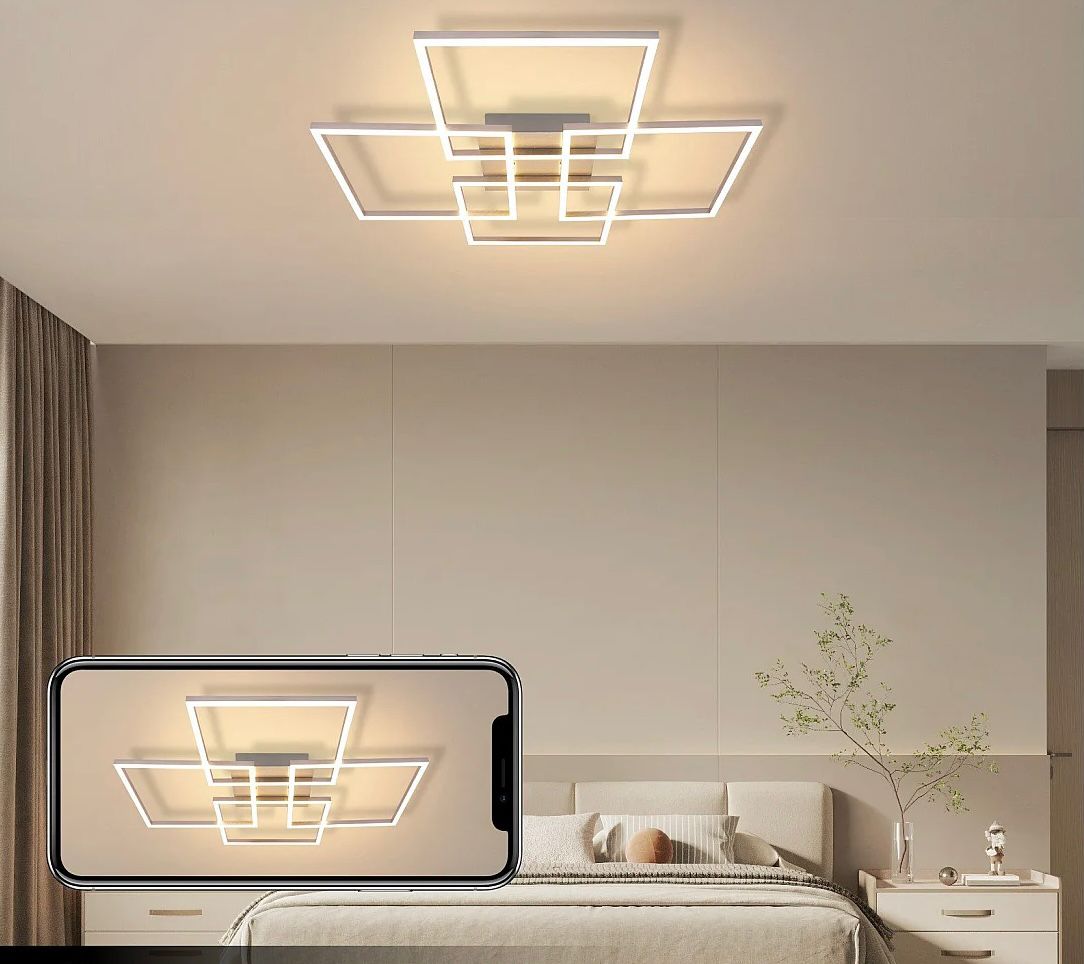 Modern LED mennyezeti panel - 60W (60×60 cm)