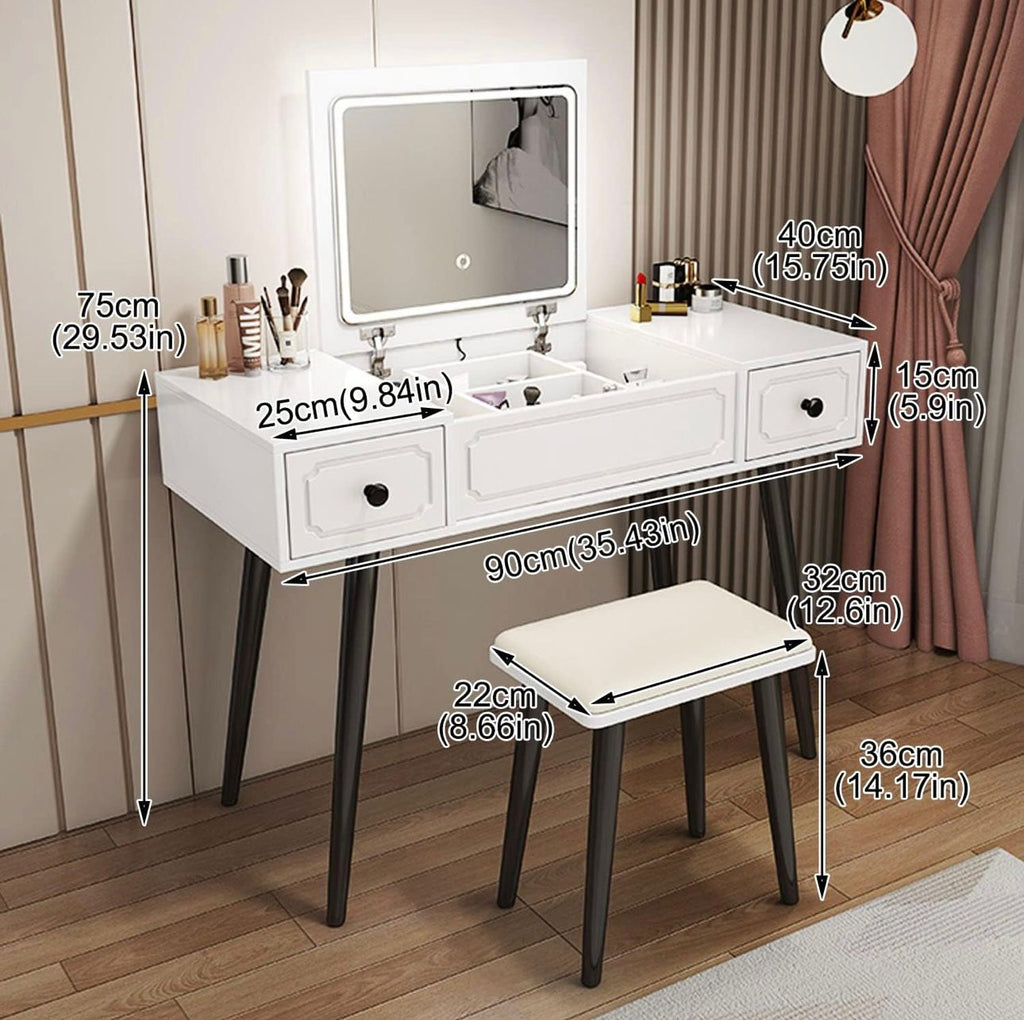 Sminkasztal LED világítással