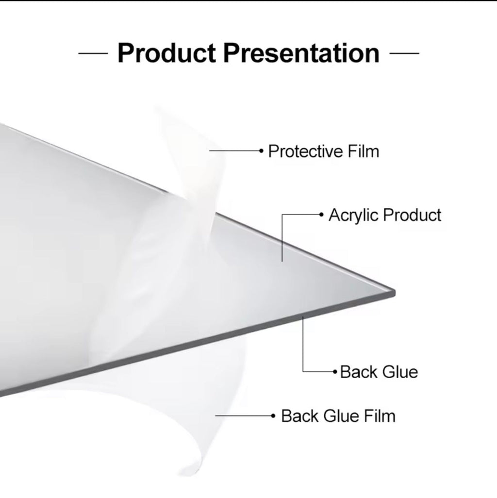 Dekoratív falitükör lapok