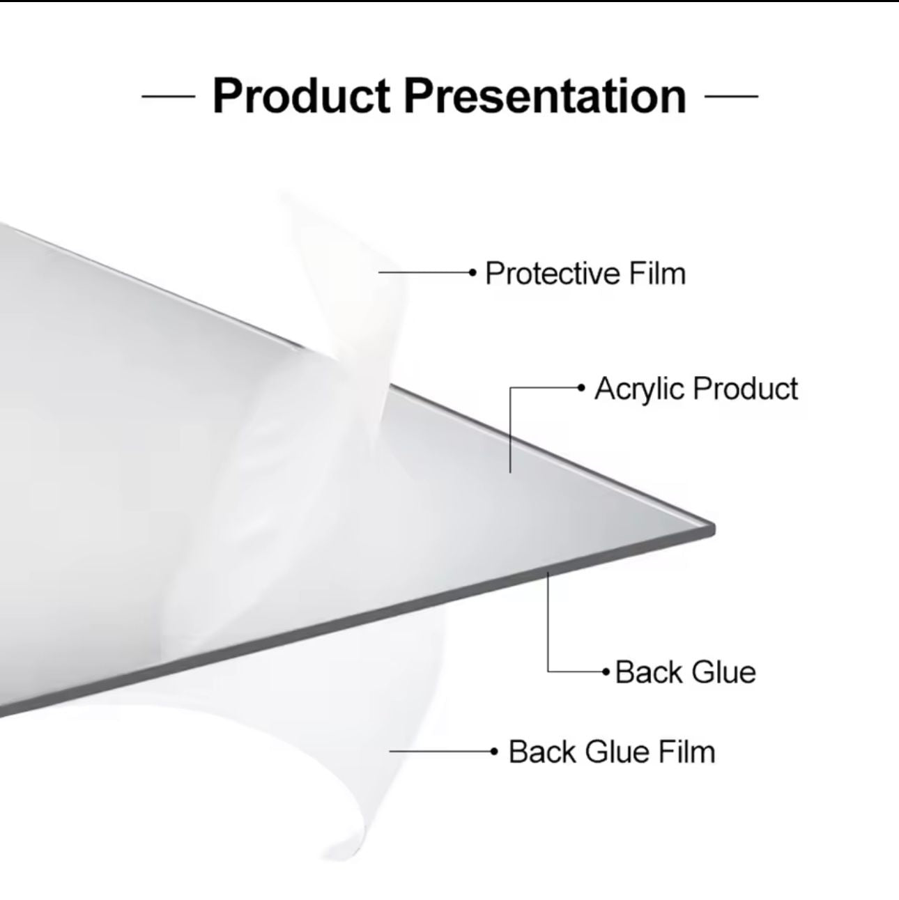 Dekoratív falitükör lapok