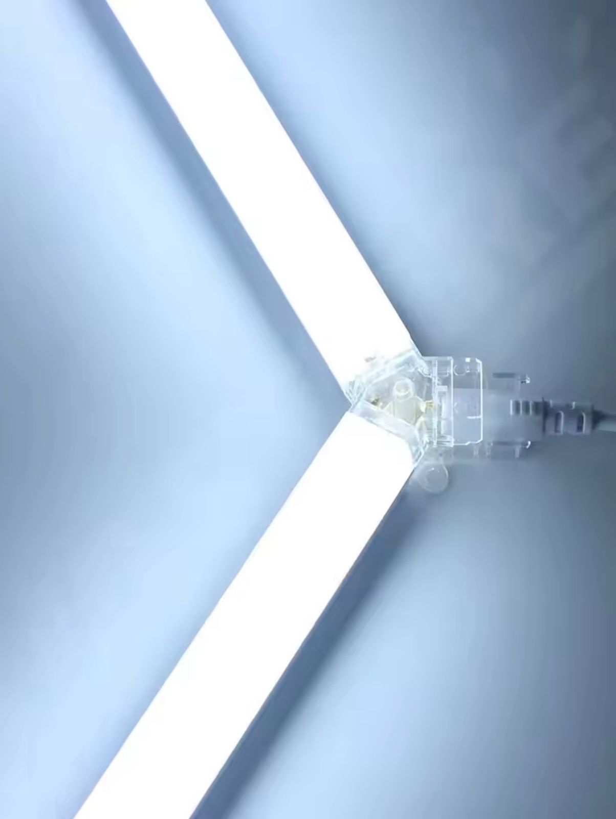 Mennyezeti LED lámpa hatszögletű 240×180 cm