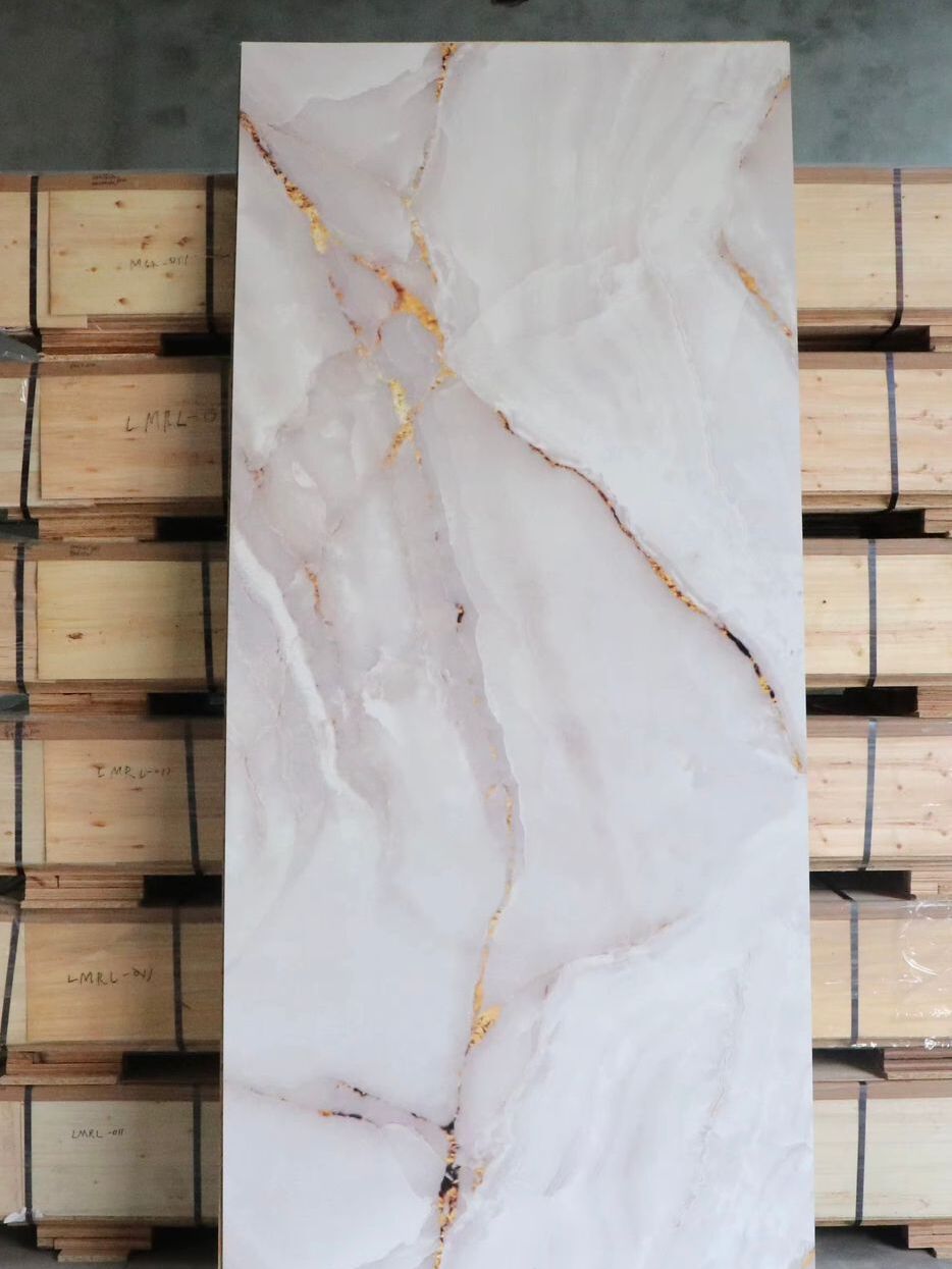 Fali dekorpanel - White gold