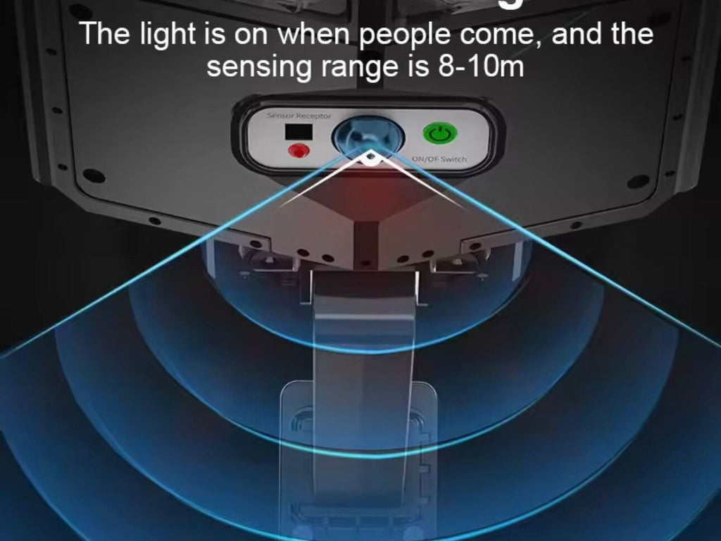 Napelemes LED lámpa távirányítóval