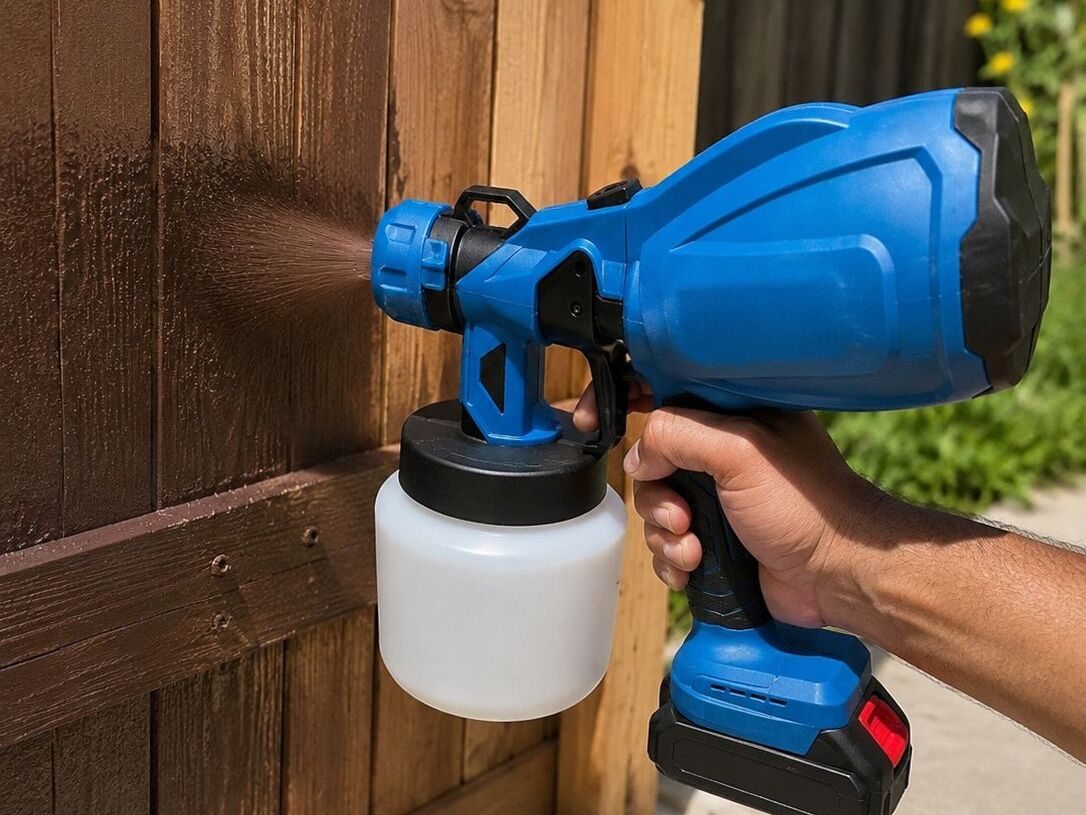 HAMMER TOOLS - festékpermetező 48V, 800W + 800 ml