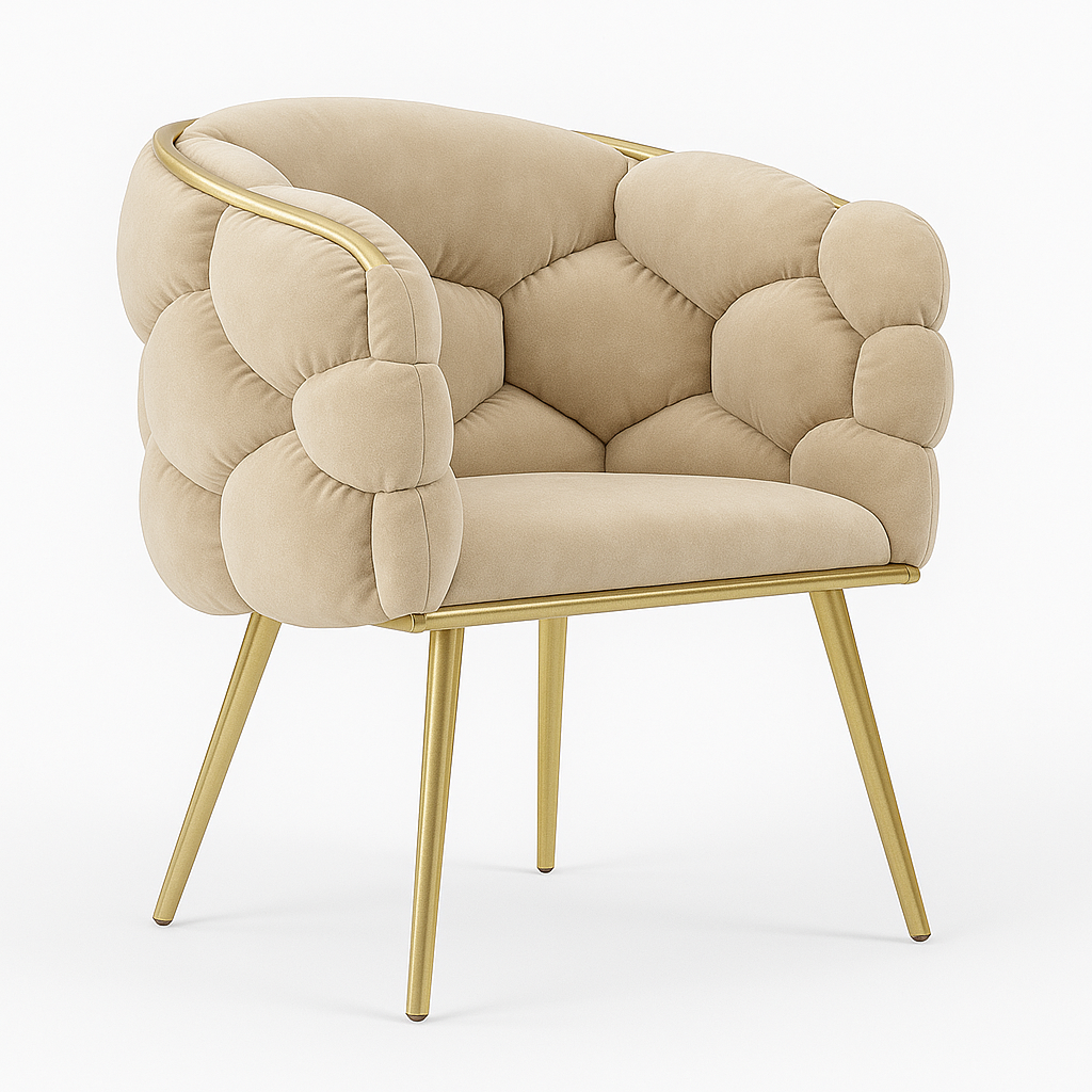 Bársony Bubble szék