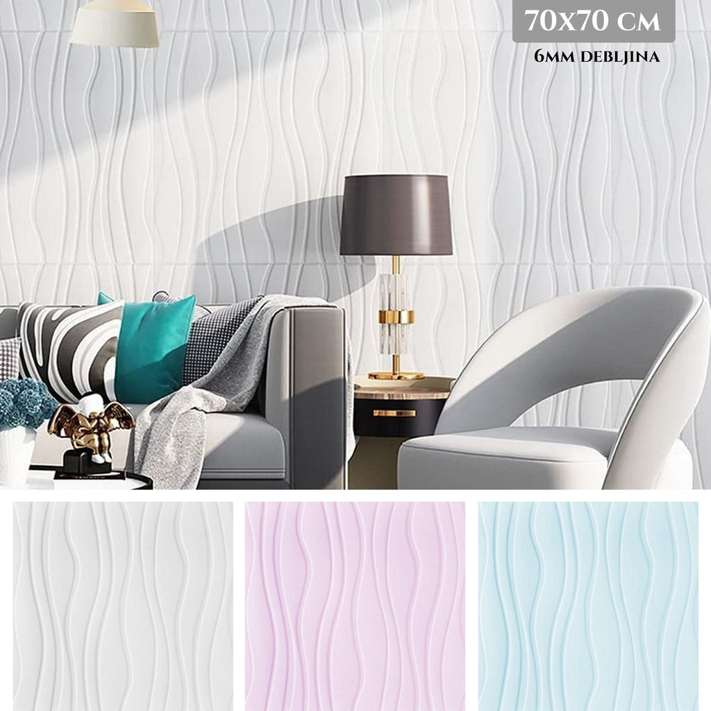 HÁROMDIMENZIÓS 3D ÖNTAPADÓS DOMBORÍTOTT TAPÉTÁK 70X70