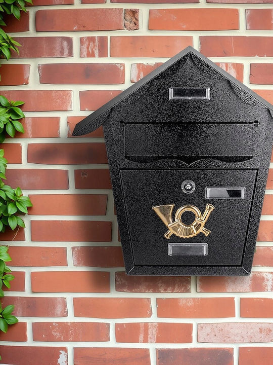 Horganyzott acél postaláda