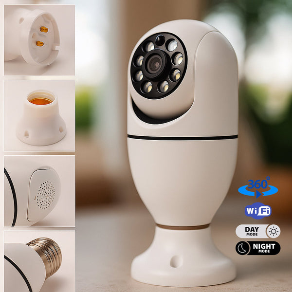 wifi panoráma kamera e27 g206