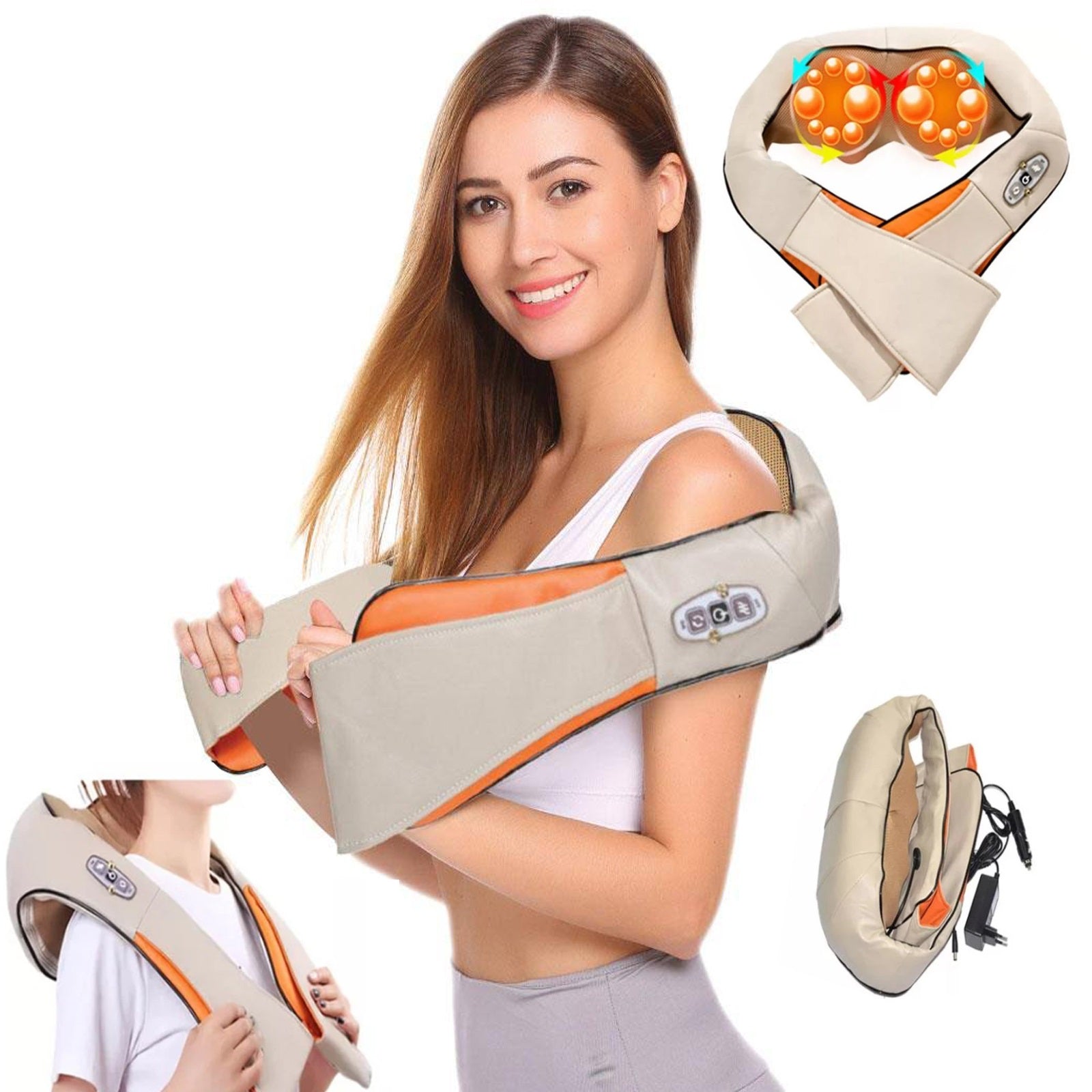 Nyak-, hát- és vállmasszírozó