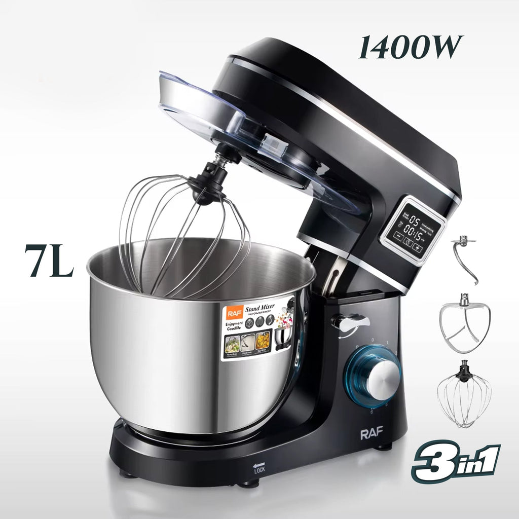RAF Álló Mixer 1400W - 7L Tál