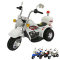 Gyermek rendőrségi motorkerékpár