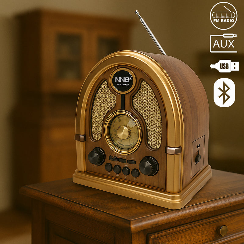 Retro Bluetooth rádió NA298