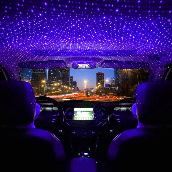 Autó LED lámpa - Csillagos ég