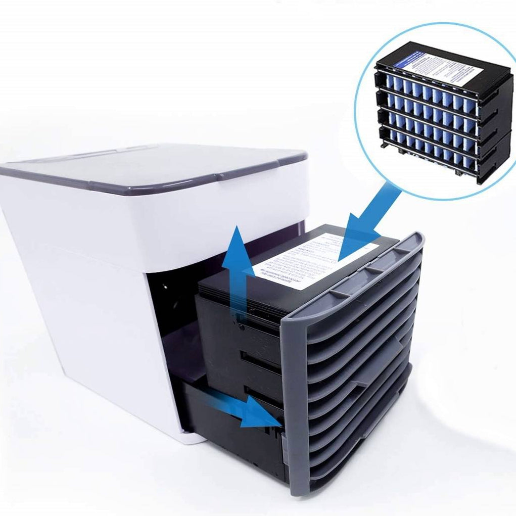 Mini hordozható klímaberendezés 1+1 INGYEN