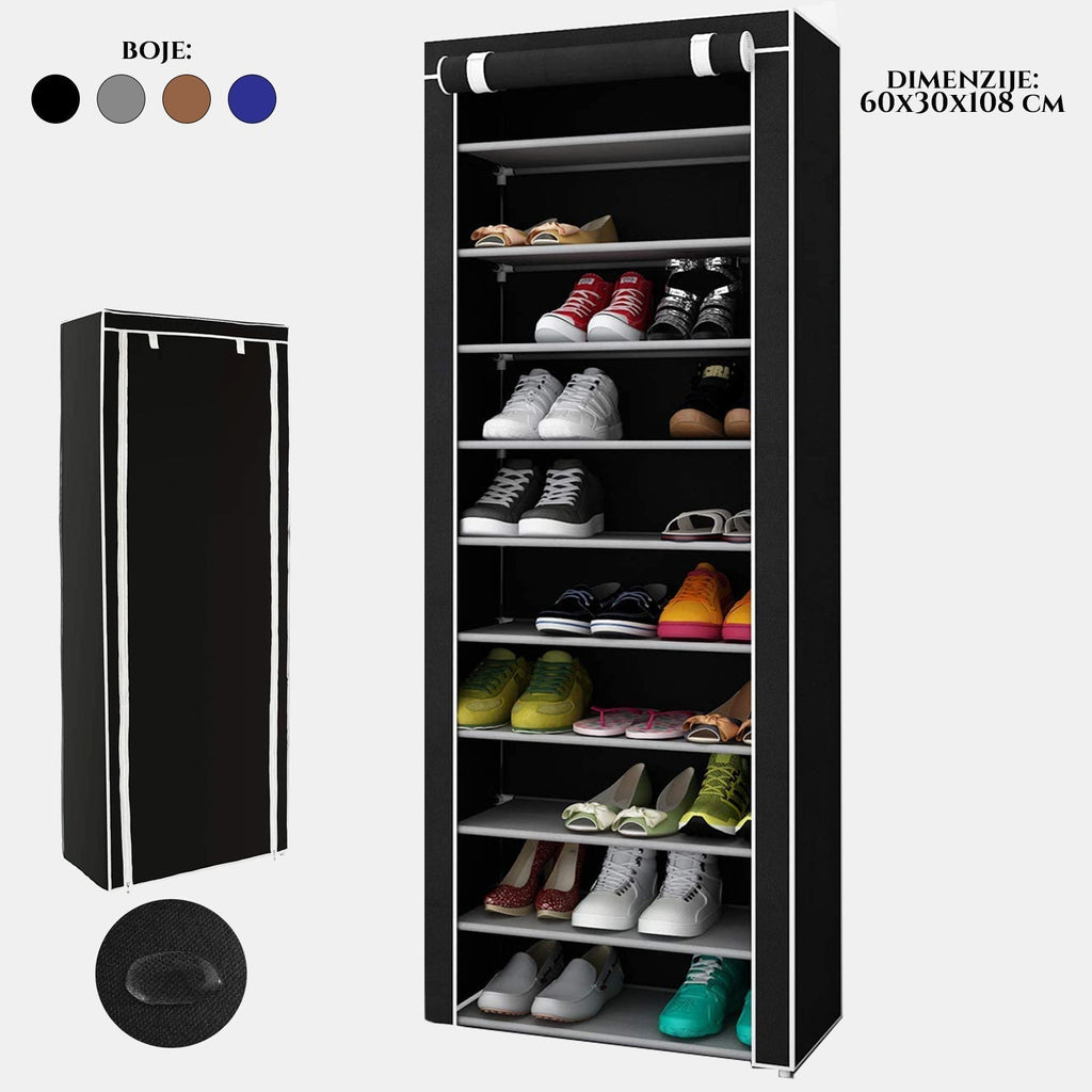 Vászonszekrény 30 pár cipőnek