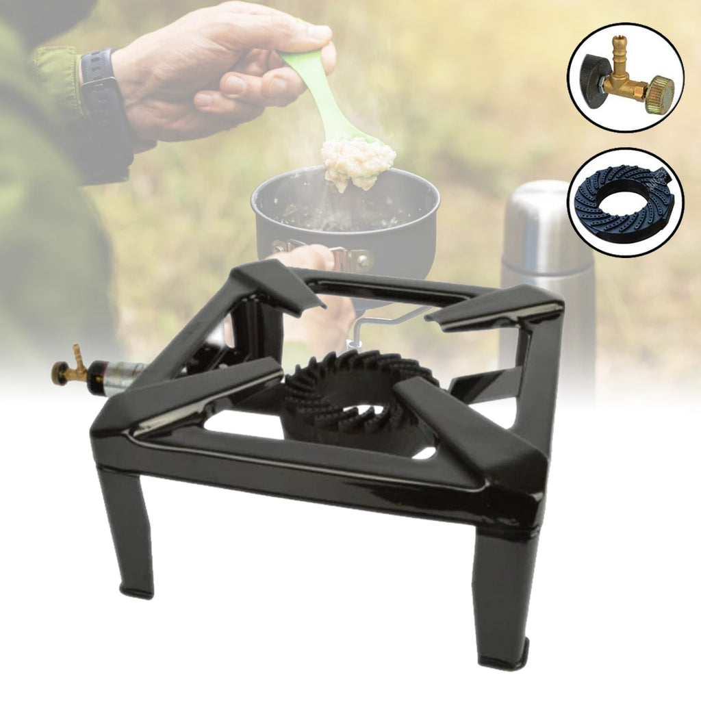 GÁZÉGŐ PISZTOLYVAL 4 LÁBÚ 40X40CM