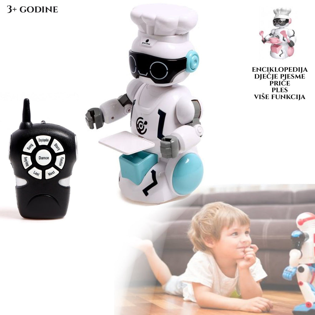 ROBOT SÉF JÁTÉK TÁVIRÁNYÍTÓVAL
