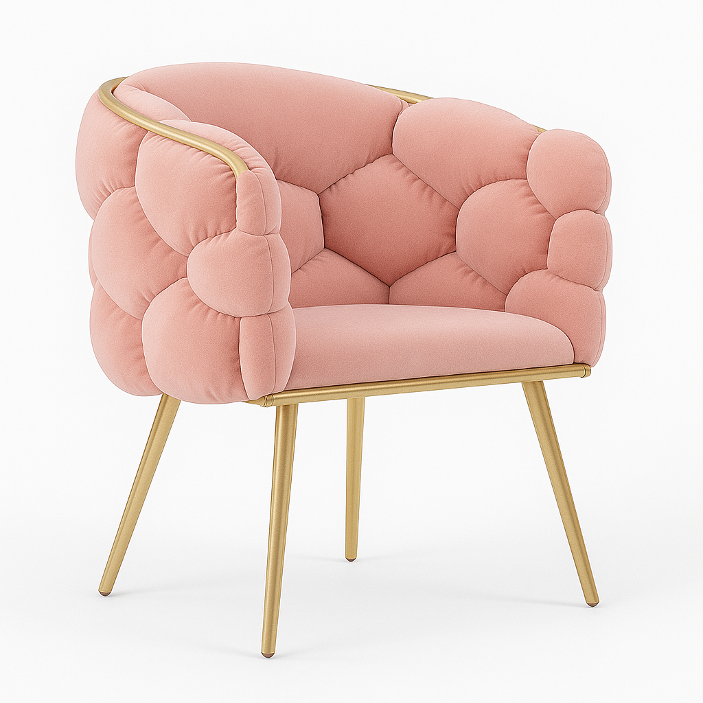 Bársony Bubble szék