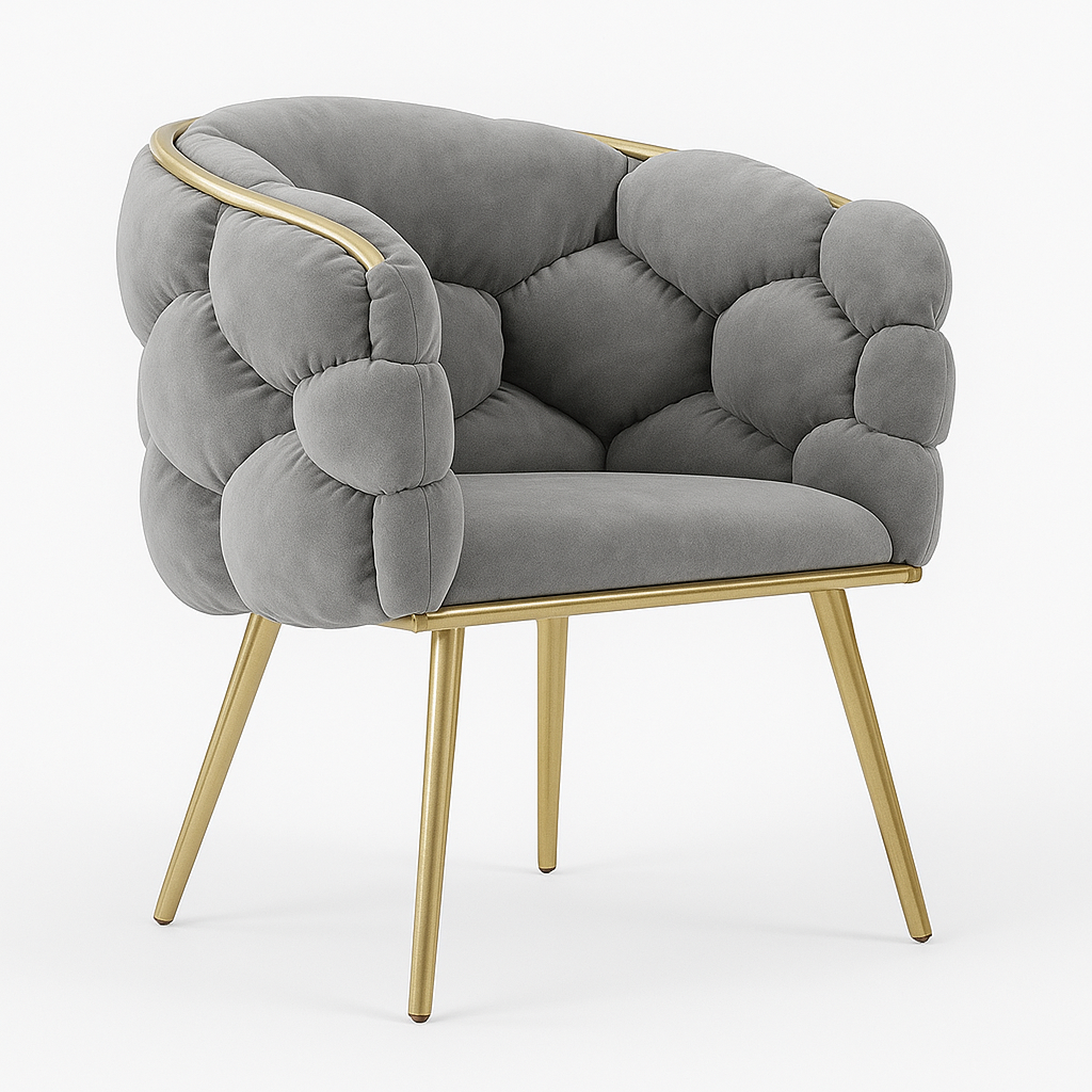 Bársony Bubble szék