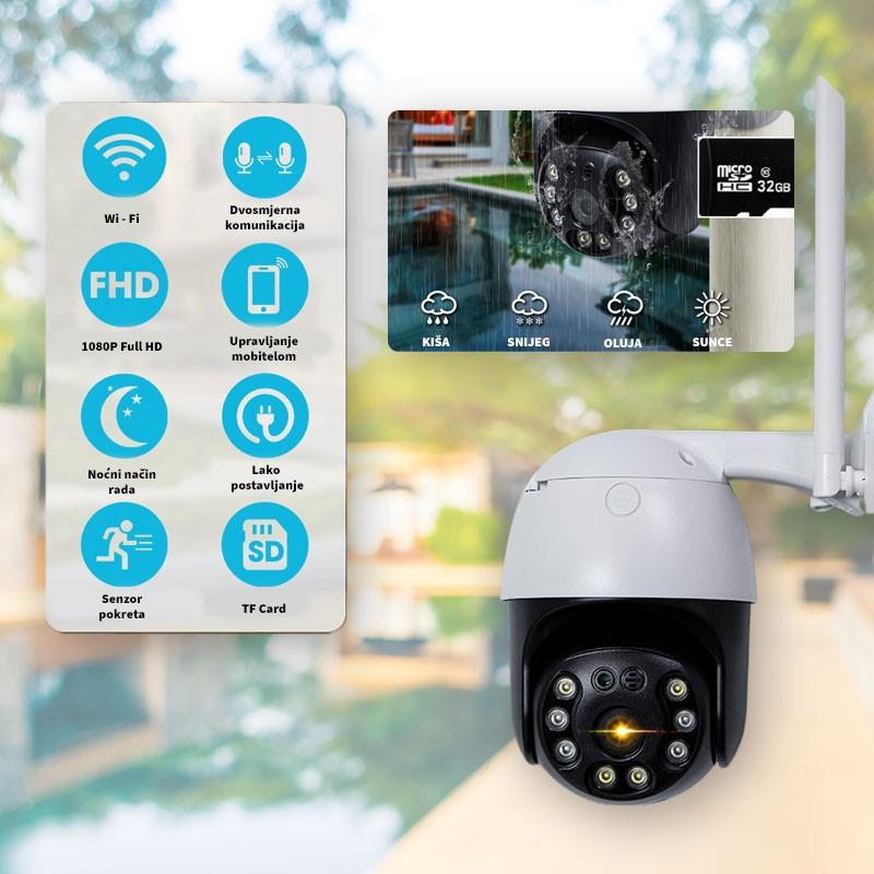 ROBICAM 360°-os WiFi kamera
