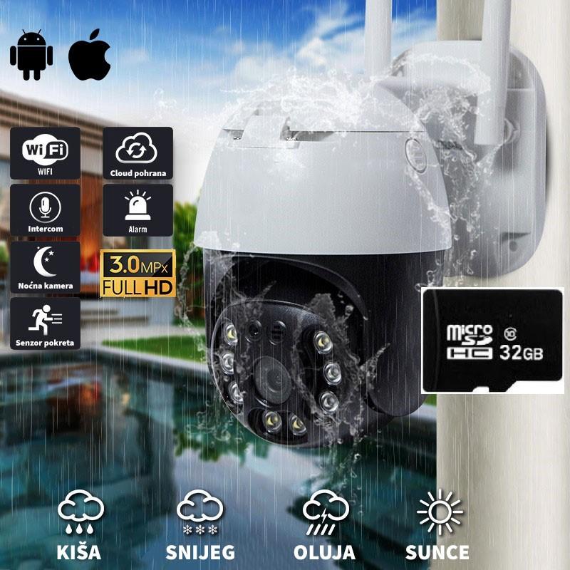 ROBICAM 360°-os WiFi kamera