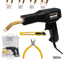 ELEKTROMOS MŰANYAG HEGESZTŐPISZTOLY TELJES FELSZERELÉSSEL, DOBOZBAN