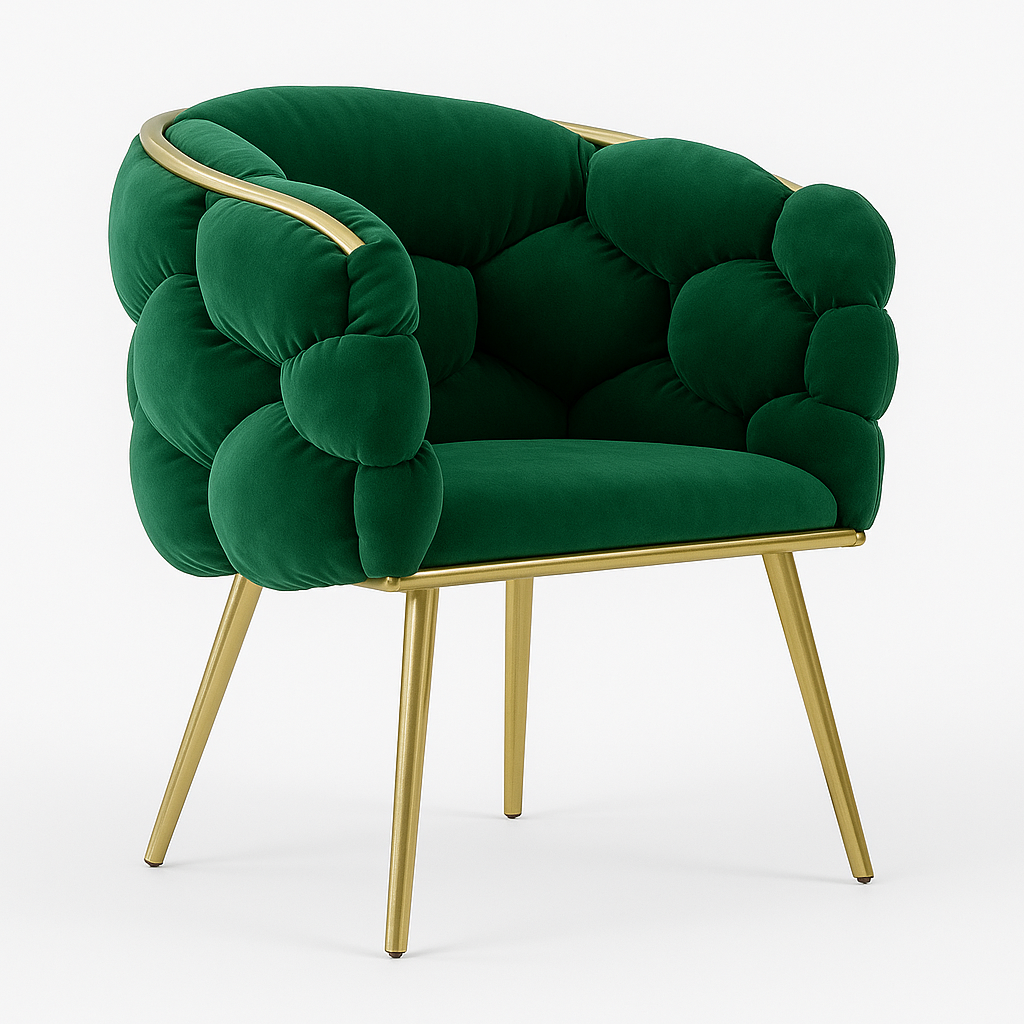 Bársony Bubble szék